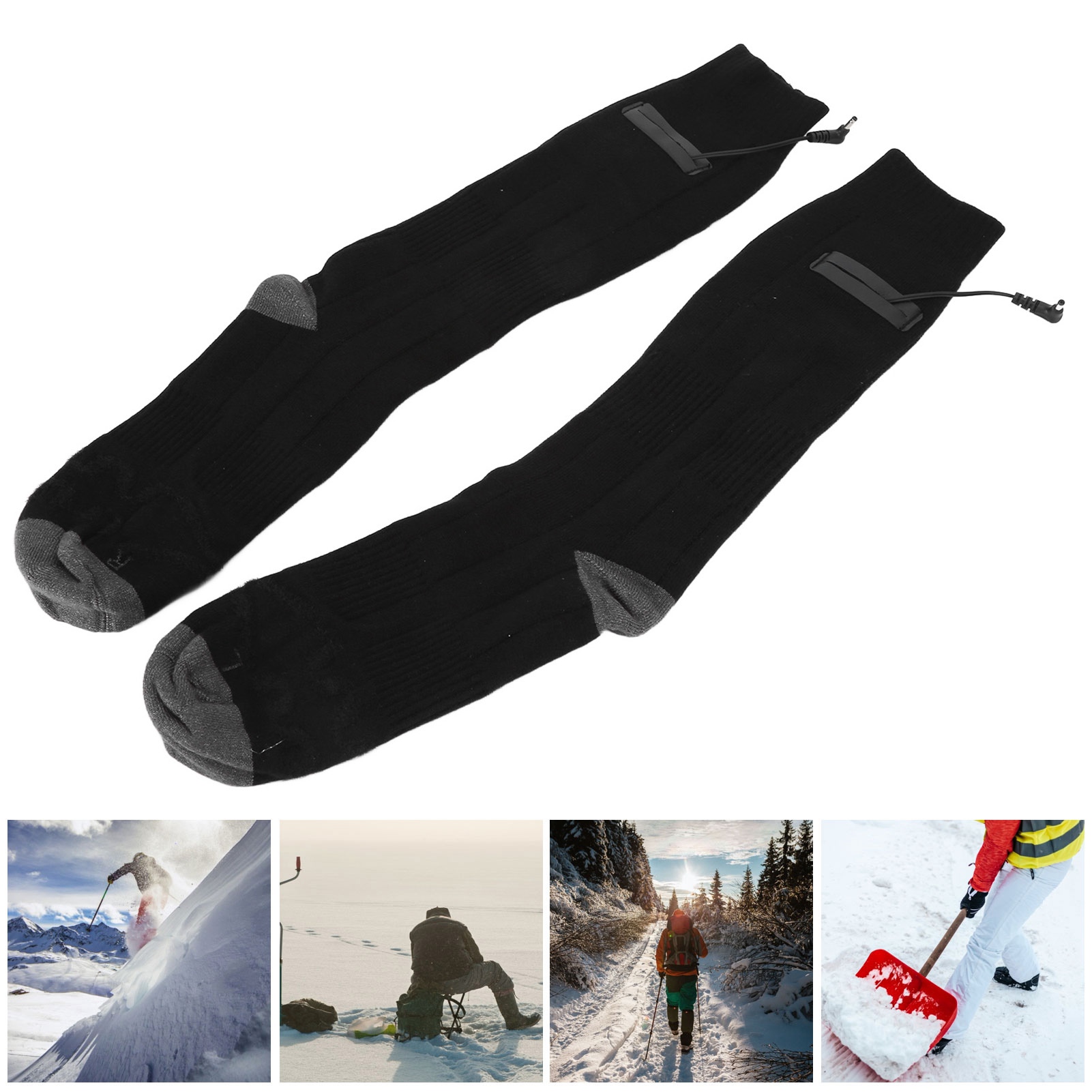 Electric Socks Heated Socks Wi - огляд і ціна Thermal Sock Winter