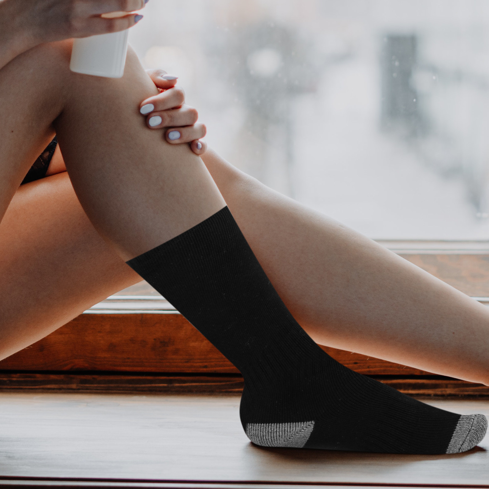 1Set Heated Socks USB Electric - огляд і ціна Thermal Sock Winter