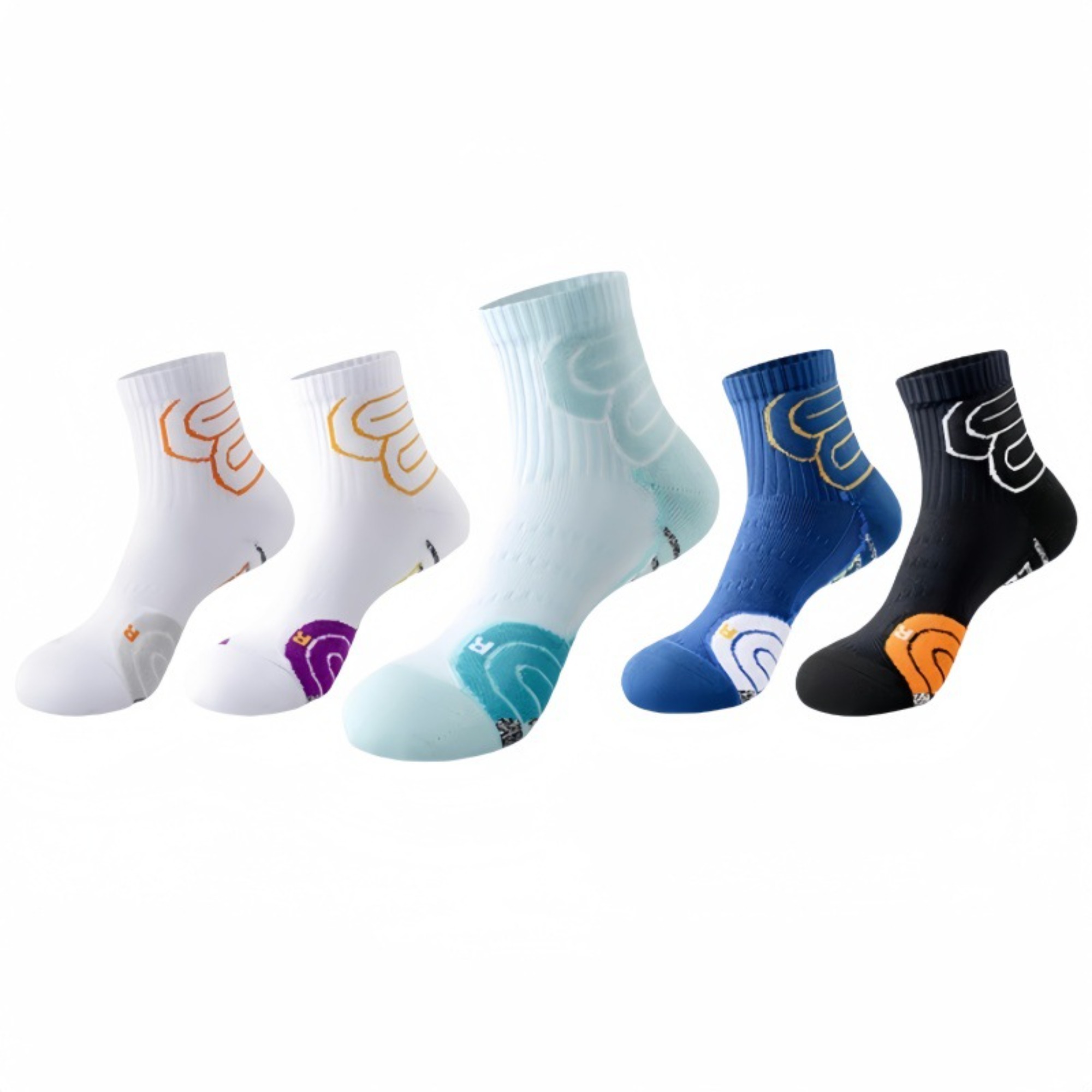 1/2 Pairs Men's Marathon Runni - огляд і ціна Athletic Sock Cushion
